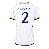 Zenski Nogometni Dres Real Madrid Daniel Carvajal #2 Domaci 2023-24 Kratak Rukav